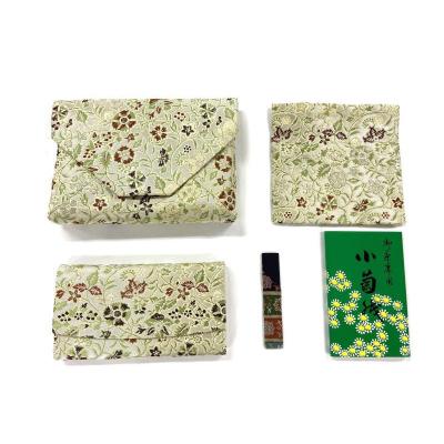 ふるさと納税 京都市 【龍村美術織物】早雲寺(銀)茶道具5点セット(古帛紗など)