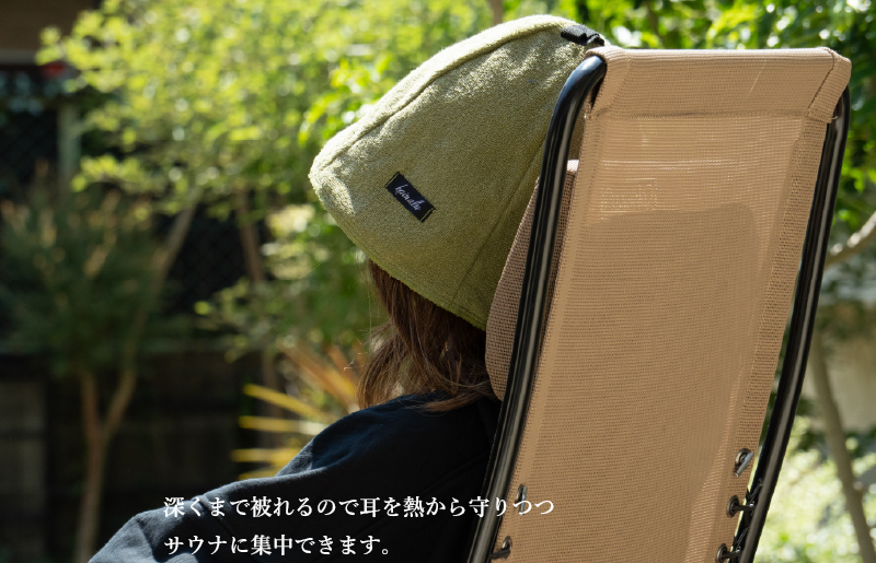 【圧倒的企業努力】泉州タオル サウナハット（ネイビー）＜スピード発送＞