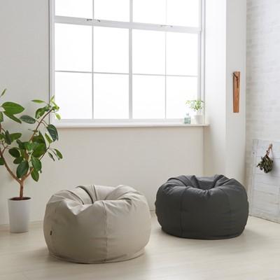 ふるさと納税 岡崎市 【ハナロロ】 ビーズクッション 大きなスタイリスオニオン170リットル (チャコールグレー) |  | 01