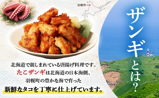 プリプリ触感が自慢 たこザンギ 計1kg （タコの唐揚げ 250g×4）