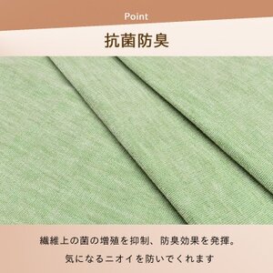 防ダニ カーペット 8畳 日本製 抗菌防臭 ノースポール 江戸間 352×352cm グリーン【1639065】