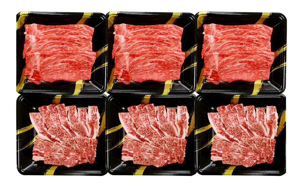 
                  博多和牛 すき焼き用もも&焼肉用肩ロース 2種セット（計約900g） 和牛 牛肉 もも肉 肩ロース肉 すき焼き用 焼肉用 セット 冷凍 福岡県 糸田町
                