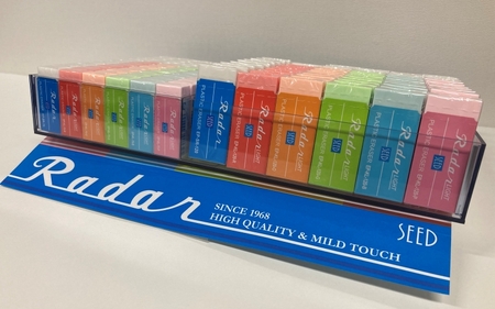 レーダー　ディスプレイセット　消しゴム　140個入