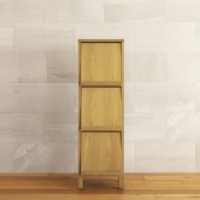 ふるさと納税 筑後市 本棚  レッチェ 40マガジンレコードラック オーク【10年保証】【高野木工】