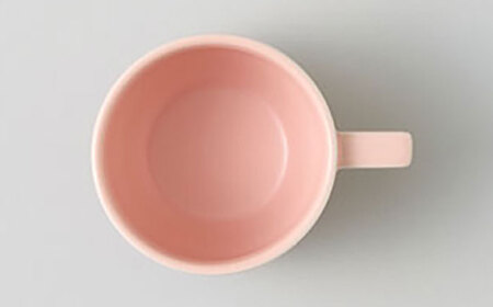 【波佐見焼 マルヒロ】HASAMI SEASON 01 ブロックマグペアセット（2点）ピーチ×アイスグリーン[EB198]