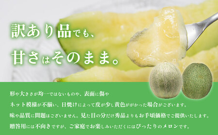 【先行予約】【訳あり】メロン タカミメロン 秀品 3-5玉 約5.5kg 八千代町産