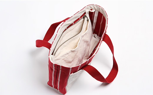 「琉球帆布」 バッグインバッグ - 帆布 収納 ポケット たくさん 機能性抜群 整理 おしゃれ かばん 鞄 手仕事 手づくり ハンドメイド 琉球帆布 伝統技術 沖縄県 八重瀬町【価格改定】