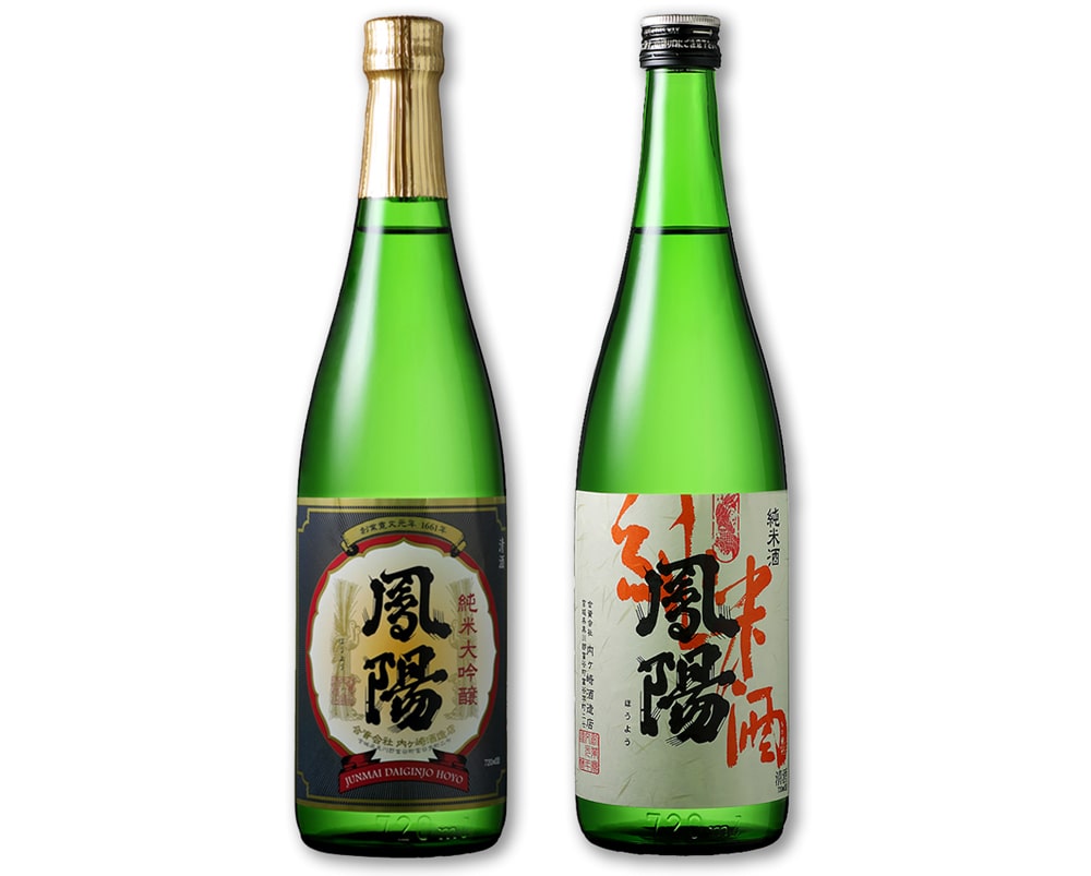 純米大吟醸 鳳陽 720ml／純米酒 鳳陽 720ml (日本酒、 飲み比べ)｜東北 仙台 富谷 地酒 内ヶ崎酒造 酒蔵 お酒 名酒 [0223]