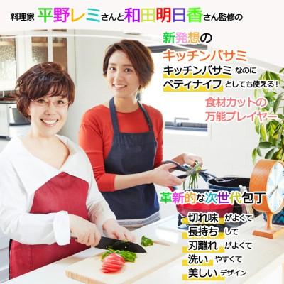 ふるさと納税 関市 remy 3点セット(三徳包丁・ペティ・ナイフなハサミ)(平野レミ・和田明日香監修) |  | 01