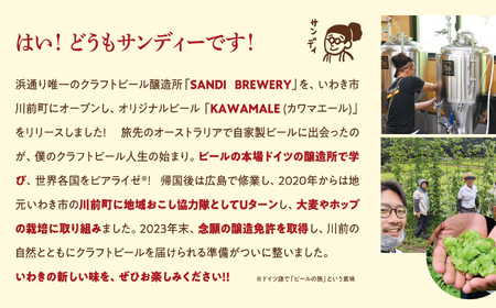 ≪先行予約≫カワマエール（KAWAMALE）3本  | SB001-3s