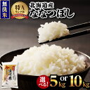 【ふるさと納税】【20日以内に発送】令和6年産 北海道産ななつぼし【無洗米】選べる5kg・10kg【滝川市産】 | 米 お米 精米 ブランド ブランド米 コメ おこめ ごはん ご飯 白米 選べる 5kg 10kg 無洗米 ななつぼし 特A 北海道 北海道産 北海道米 滝川