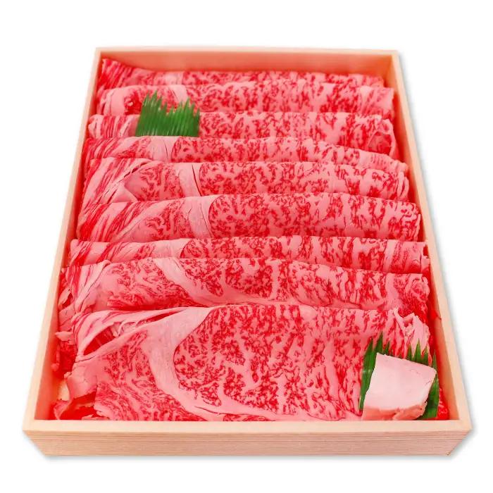冷蔵（チルド）でお届け！奥出雲和牛肩ロースしゃぶしゃぶ用400g【しまね和牛 ギフト 贈答用 冷蔵 チルド 着日指定可能 日時指定】