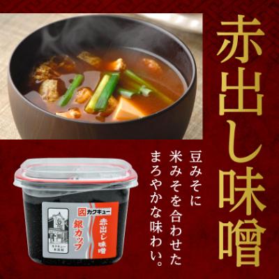 ふるさと納税 岡崎市 【カクキュー】赤出し味噌　銀カップ　900g×6 |  | 02
