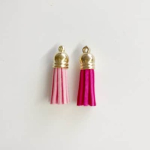 イニシャル　ハーバリウムキーホルダー　ピンク系　【K】【1443316】