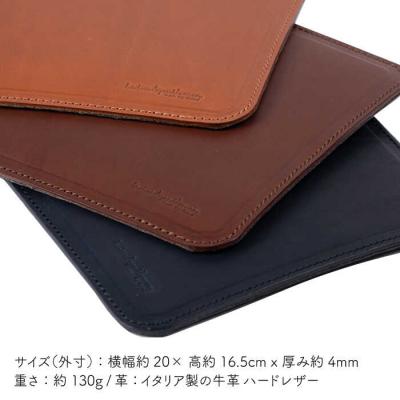 ふるさと納税 糸島市 マウス パット 【LADIES&GENTLEMEN】 革 革製品 [ADK021] |  | 02