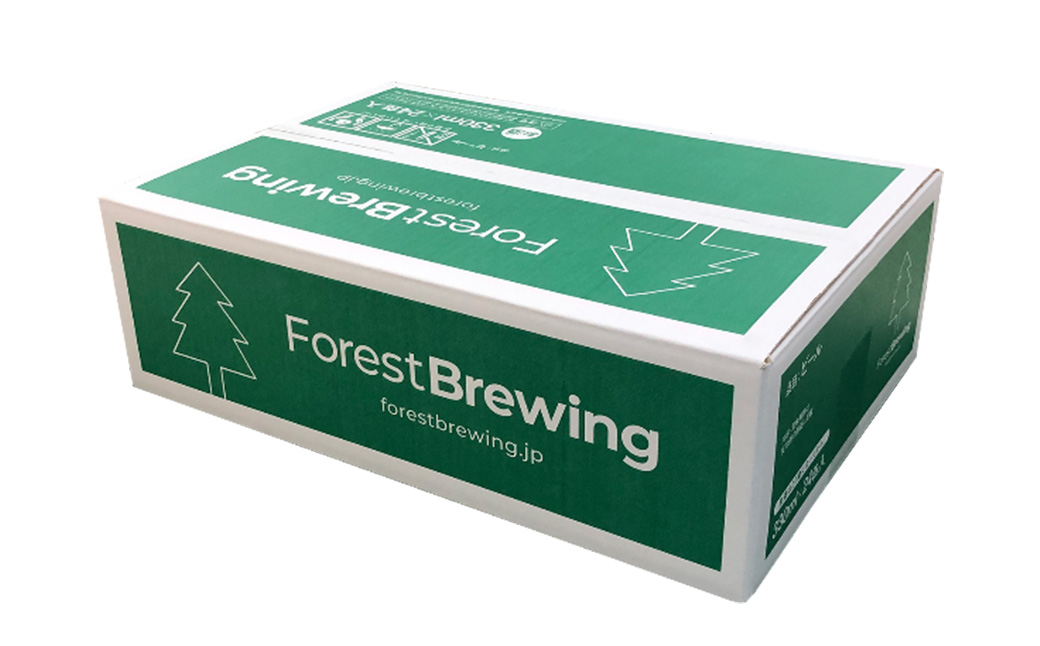 ForestBrewing　薪の端材でつくるクラフトビール【飲み比べ24本セット】　6種各4本（缶330ml）　【04324-0467】