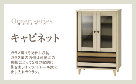 朝日木材 キャビネット オルネシリーズ ≪ONC-9060CA≫ キャビネット リビングボード ミドルボード サイドボード おしゃれ 家具 収納棚 収納 棚 ラック リビング 寝室 玄関 シンプル 7
