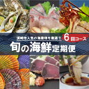 【ふるさと納税】 定期便 6回 お楽しみ 海鮮 牡蠣 伊勢海老 勘八 貝 サザエ はまぐり 赤貝 ホンビノス貝 かつお かつおのたたき 食べ比べ たたき 刺身 産地直送 魚介 貝 須崎市