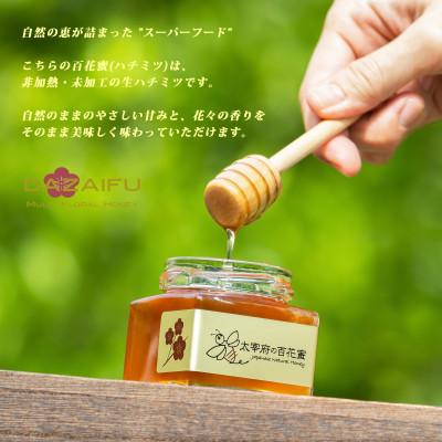 ふるさと納税 太宰府市 太宰府百花蜜 日本ミツバチ 国産蜂蜜100% 140g×2個 |  | 03