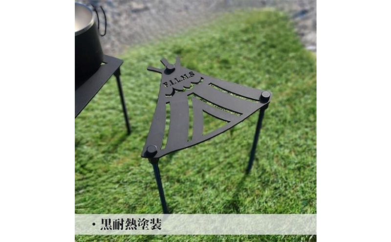Little Buddy ～尤～ L200【黒耐熱塗装】小サイズ キャンプ アウトドア camp 国内生産 鉄製