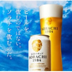 【毎月定期便】サッポロ　SORACHI1984　2箱(350ml×24本)全6回