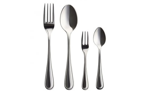 【新潟県燕市製造】TBCL ニューポート カトラリー4種 12本セット FC018052