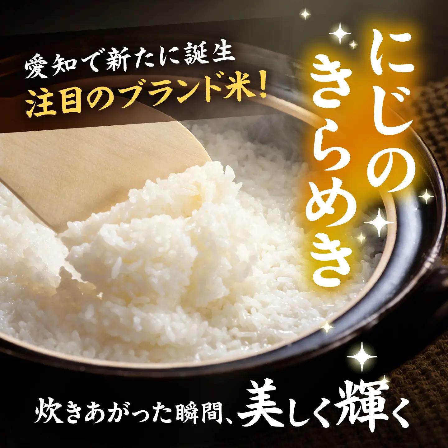 にじのきらめき 白米 10kg【配達不可：離島】/ 脇野コンバイン[AECP040-05]