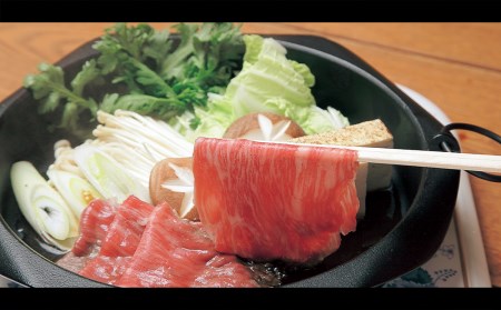 ウエムラ牧場　白老牛焼肉7種盛とロースすき焼きセット【AH010】