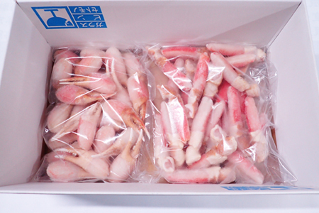 本ズワイガニ(爪棒肉ポーション・爪下棒肉ポーション)2kgセット C-14031