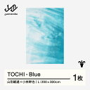 【ふるさと納税】 【山形緞通×小林幹也】TOCHI - Blue (L) [oc-lmtcl-blue]