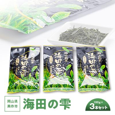 ふるさと納税 美作市 海田の雫3本セット