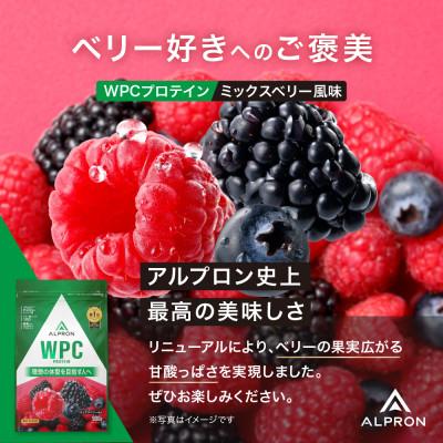 ふるさと納税 雲南市 ALPRON WPC プロテイン ミックスベリー風味 900g×1個