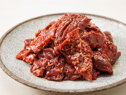 焼肉食材専門店トリプリしおた「北海道産牛使用　特撰　味付牛ハラミ」(300g×2パック)【配送不可地域：離島】