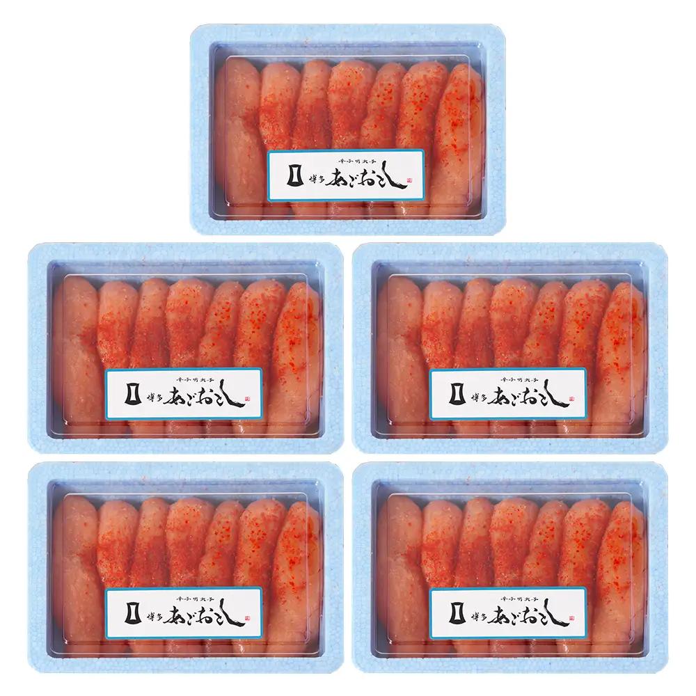 博多 まるきた水産 無着色 辛子 明太子 1.5kg（一本物300g×5） 3F32