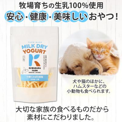 ふるさと納税 士幌町 十勝 ミルクドライヨーグルト  ペット用 40g×3袋 ペットのおやつ 北海道 士幌町 【KW01】 |  | 02