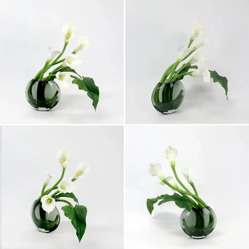 エミリオ・ロバ アートフラワー カラー カラーリリー 4Lサイズ 造花 インテリア ギフト