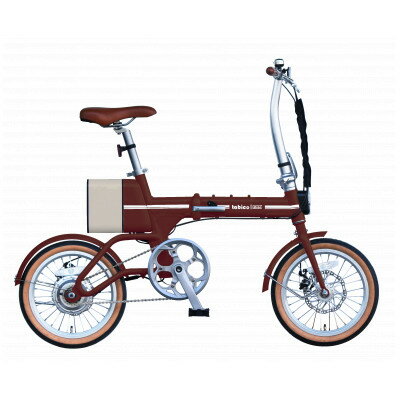 【ふるさと納税】電動アシストオリタタミ自転車　tabico　mini　ココアブラウン【配送不可地域：沖縄県】【1613457】