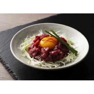ふるさと納税 山鹿市 【毎月定期便】【毎月定期便】国産馬刺しユッケ全3回