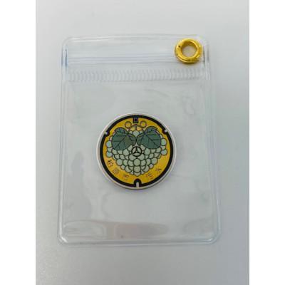 ふるさと納税 柏原市 チタン製ミニチュアマンホール・メダルセット【柏原市】シャインマスカット |  | 02