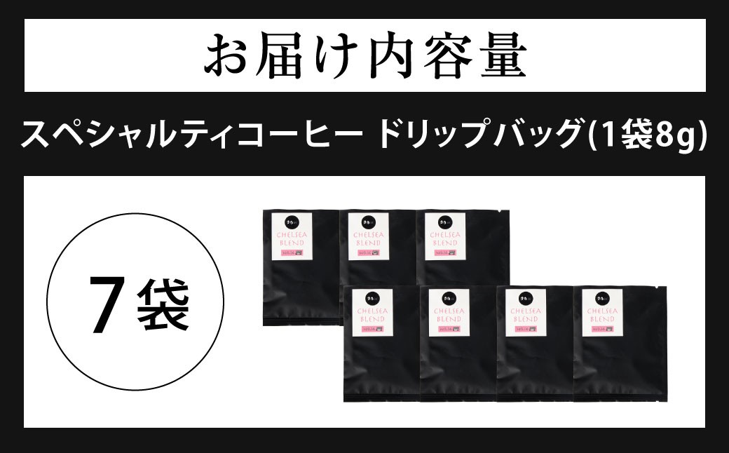 スペシャルティコーヒードリップバッグ（袋7）