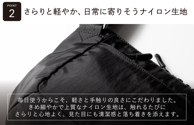【スピード発送】ちょうどいいスリングバッグ グレー【超軽量 サコッシュ ショルダーバッグ サブバッグ かばん 鞄】 G3310_イメージ3
