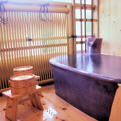 湯村温泉 朝野家 露天風呂付客室 一泊二食付宿泊券(2名様ペア・平日限定)【1040273】