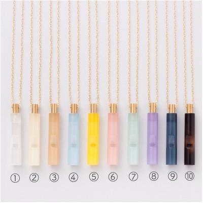 ふるさと納税 鯖江市 防災・防犯用笛『effe 〜bottle colum〜』　ラベンダー(8) |  | 02