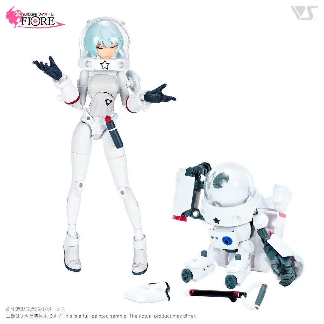 美少女プラモデル ブロッカーズ FIORE コスモス＆コメット 新規髪パーツ付属版 プラモデル 造形村 ボークス