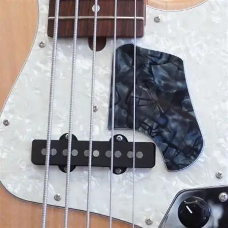 【ベース用カスタムパーツ】Finger Step / Lサイズ / ブラックパール4P　【Sago】【1445693】