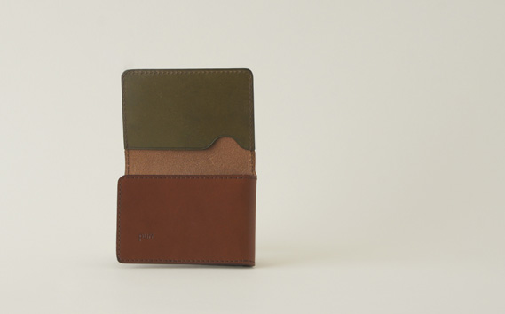 革かばん・purr（パー） Lpasscase(brown)