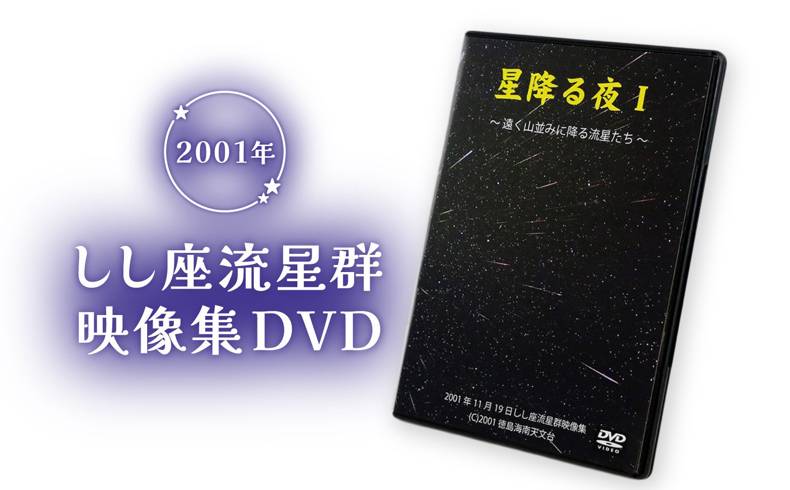
            しし座流星群映像集DVD ～星降る夜1～ DVD 星 星空 夜空 流星群 壮大 美しい 輝き ロマンティック
          
