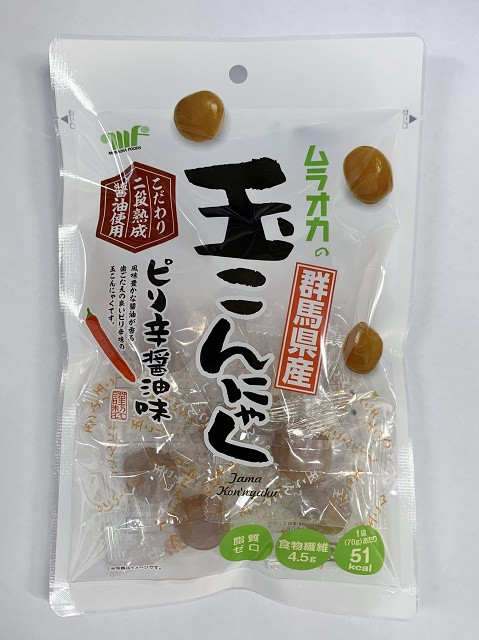 
A-218　玉こんにゃくピリ辛醤油味
