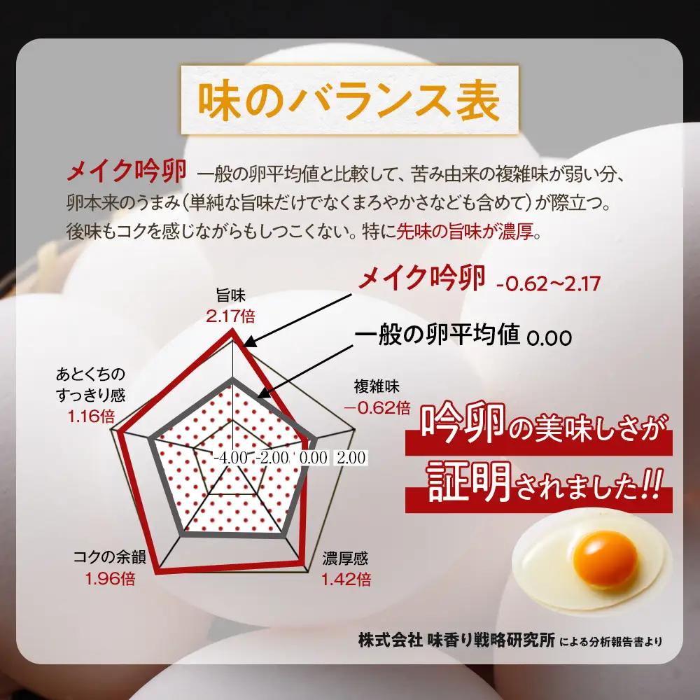 【3回定期便】さいとうさんちのうみたて吟卵　60個入り 卵