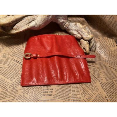 ふるさと納税 栗東市 蹄鉄バックルロールペンケース(レッド) |  | 02